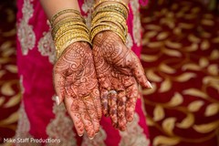Magnificent Indian bridal mehndi and chooras. Magnificent Indian bridal mehndi and chooras.