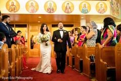 Incredible Indian groomsmen and bridesmaid walking down the aisle. Incredible Indian groomsmen and bridesmaid walking down the aisle.