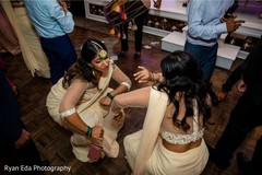 Jubilant indian wedding guests. Jubilant indian wedding guests.