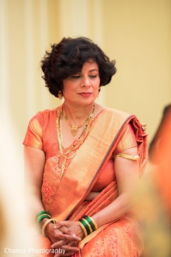 Elegant Indian relative at ceremony. Elegant Indian relative at ceremony.