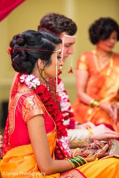 Dazzling indian lovebirds at wedding ceremony. Dazzling indian lovebirds at wedding ceremony.
