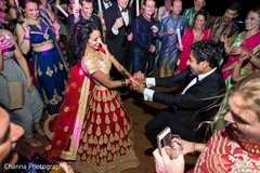 Charming indian bride enjoying wedding reception. Charming indian bride enjoying wedding reception.