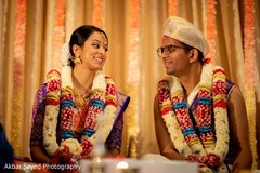 Traditional indian bride and groom's ceremony Traditional indian bride and groom's ceremony