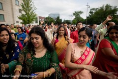Indian groom's baraat procession Indian groom's baraat procession