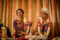 Lovely bride and groom ceremony portrait Lovely bride and groom ceremony portrait