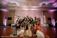 Indian wedding guests having a great time Indian wedding guests having a great time
