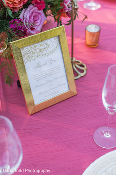 Floral decor details of the reception. Floral decor details of the reception.