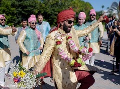 Indian groom dancing at baraat. Indian groom dancing at baraat.