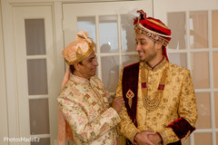 Indian groom getting ready capture Indian groom getting ready capture