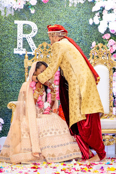 Bride and groom looking dazzling. Bride and groom looking dazzling.