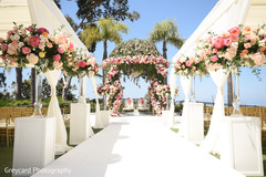 Impressive Indian Wedding aisle flowers decorations. Impressive Indian Wedding aisle flowers decorations.