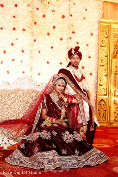 Indian bride and groom looking stunning. Indian bride and groom looking stunning.