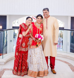 Sweet Indian bride with relatives photo. Sweet Indian bride with relatives photo.