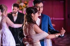 Indian bride dancing with her father. Indian bride dancing with her father.
