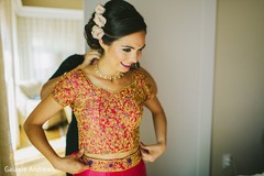 Incredible Indian bridal ceremony lehenga. Incredible Indian bridal ceremony lehenga.