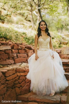 Adorable indian bride outdoors capture. Adorable indian bride outdoors capture.