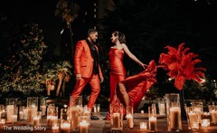 Magnificent Indian bride and grooms dance. Magnificent Indian bride and grooms dance.