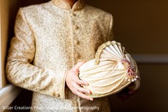 Elegant Indian grooms turban capture. Elegant Indian grooms turban capture.