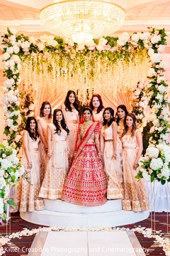 Insanely beautiful indian bride and bridesmaids photo session. Insanely beautiful indian bride and bridesmaids photo session.