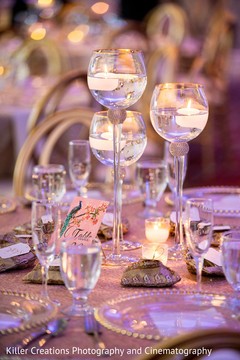 Fabulous Indian wedding candle decor. Fabulous Indian wedding candle decor.