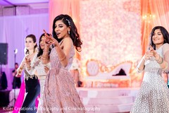 Indian bridal reception dance capture. Indian bridal reception dance capture.