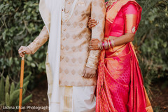 Indian bride and groom posing. Indian bride and groom posing.