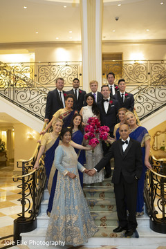 Enchanting indian couple with family capture Enchanting indian couple with family capture
