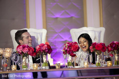 Sweet indian bride and groom laughing Sweet indian bride and groom laughing