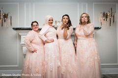 Lovely Indian bridesmaids photography. Lovely Indian bridesmaids photography.