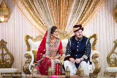 Lovely Indian couple enjoying their wedding. Lovely Indian couple enjoying their wedding.