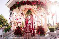 Indian bride and groom looking gorgeous. Indian bride and groom looking gorgeous.