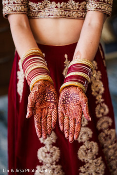 Indian bride's mehndi design. Indian bride's mehndi design.