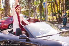 Indian groom during baraat. Indian groom during baraat.