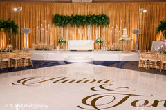 Indian wedding reception decor. Indian wedding reception decor.