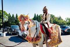 Majestic Indian groom on his horse. Majestic Indian groom on his horse.