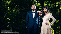 Stylish Indian couple posing for photo shoot. Stylish Indian couple posing for photo shoot.