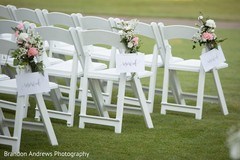 Beautiful seats decoration. Beautiful seats decoration.