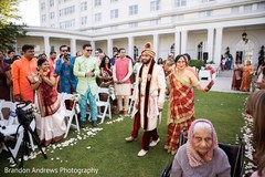 Indian groom arriving the wedding ceremony. Indian groom arriving the wedding ceremony.