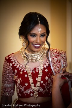 Dazzling Indian bride smiling. Dazzling Indian bride smiling.