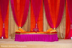 Colorful stage decor. Colorful stage decor.