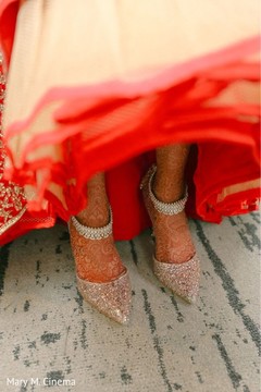 Phenomenal indian bride's shoes capture Phenomenal indian bride's shoes capture