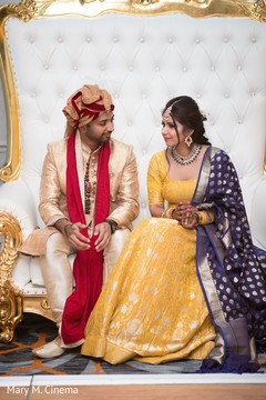 Adorable indian bride and groom Adorable indian bride and groom