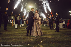 Dreamy capture of Indian bride and groom. Dreamy capture of Indian bride and groom.