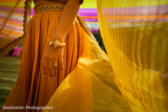 Close up capture of Indian bridal haldi Yellow lehenga. Close up capture of Indian bridal haldi Yellow lehenga.