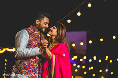 Indian groom and bride holding hands. Indian groom and bride holding hands.