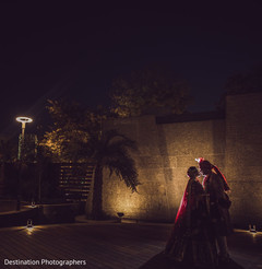 Heartwarming Indian bride and groom's first look. Heartwarming Indian bride and groom's first look.