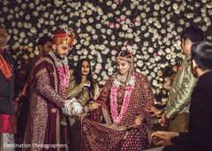 Indian couple at tying the knot ritual. Indian couple at tying the knot ritual.