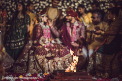 Stunning image of the sacred fire. Stunning image of the sacred fire.