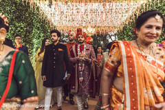 Incredible Indian groom entrance to milni celebration. Incredible Indian groom entrance to milni celebration.