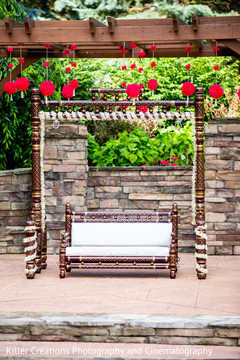 Incredible outdoors Indian wedding seat. Incredible outdoors Indian wedding seat.